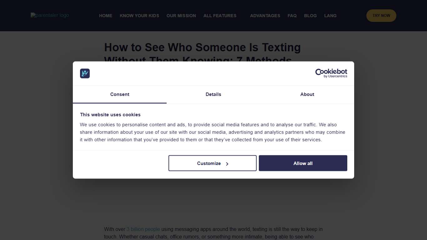 How to See Who Someone Is Texting