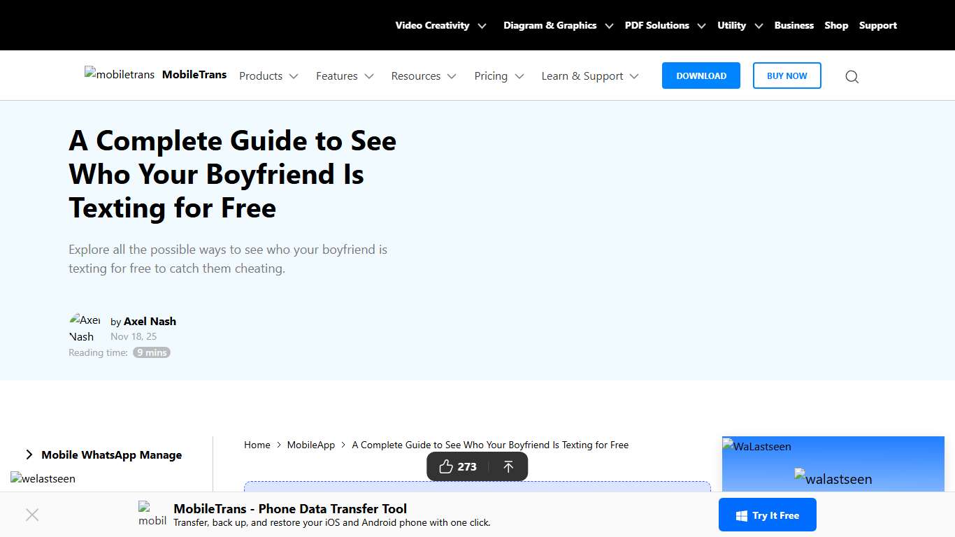 Texting Transparency and See Who Your Boyfriend Is Texting for Free